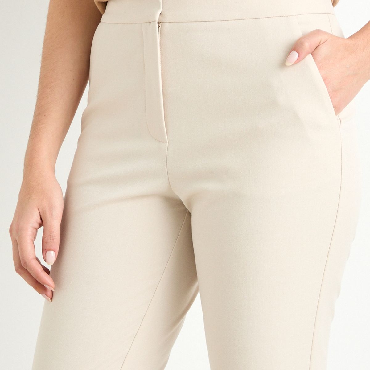 ASH - Pantalon Mujer Beige Ash