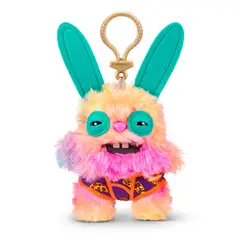 ANSALDO - PELUCHE LLAVERO FUGGLERS DE 13 CMS DE ZURU - MULTICOLOR