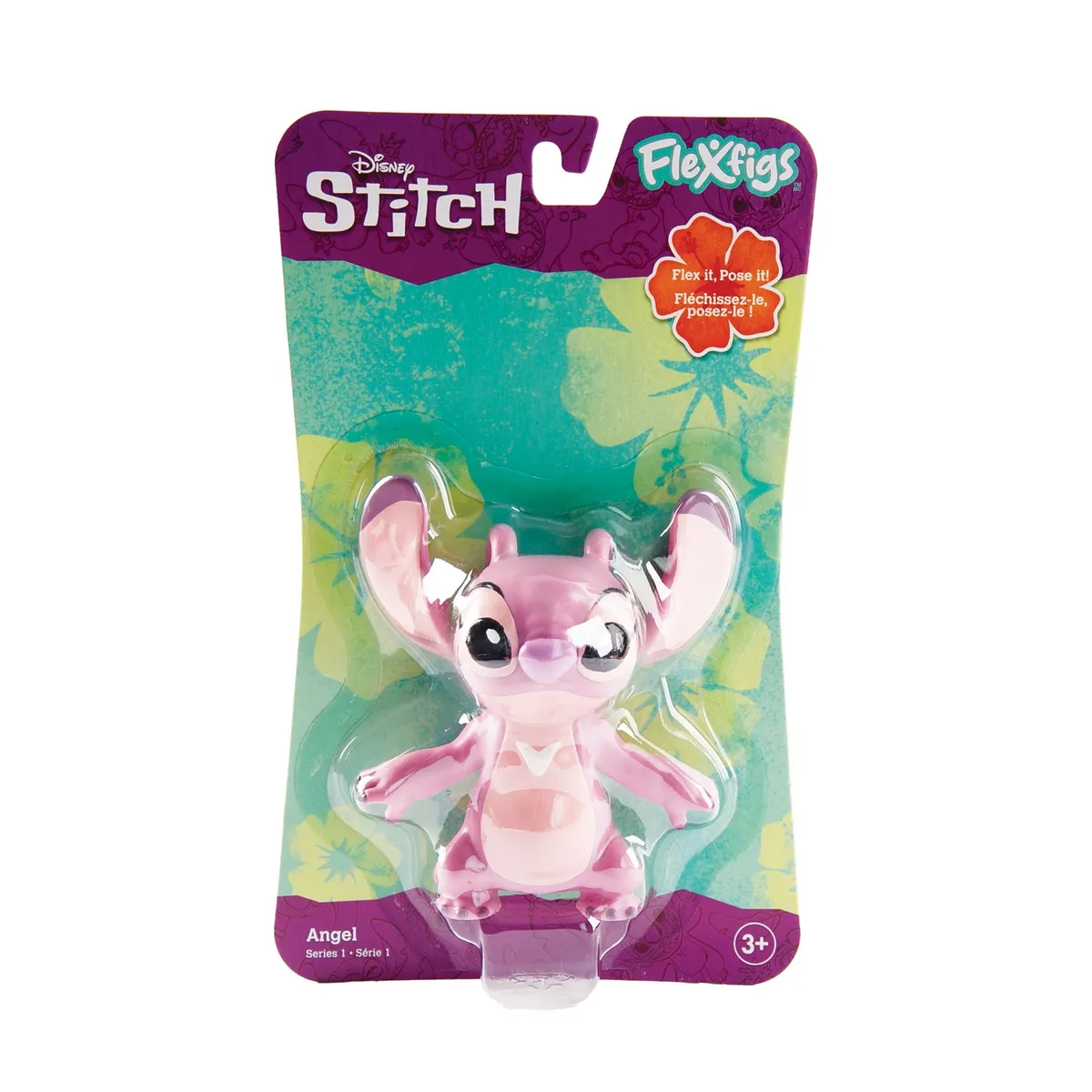 ANSALDO - Figura goma flexible colección Lilo & Stitch 10 cm - Angel