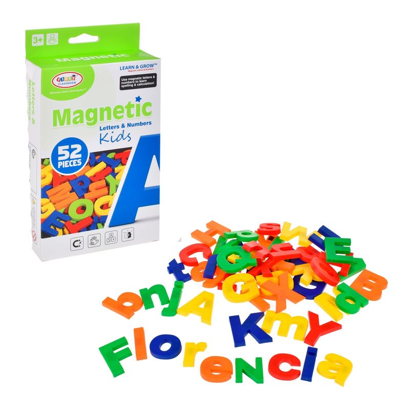ANSALDO - PACK DE LETRAS MAGNETICAS 52 PIEZAS