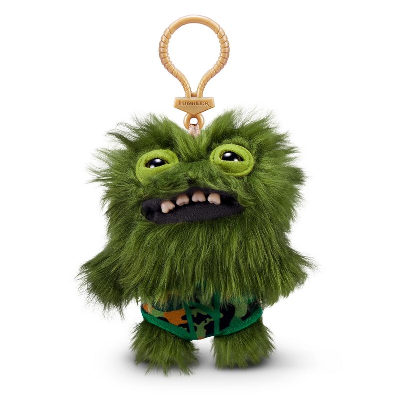 ANSALDO - PELUCHE LLAVERO FUGGLERS DE 13 CMS DE ZURU - VERDE