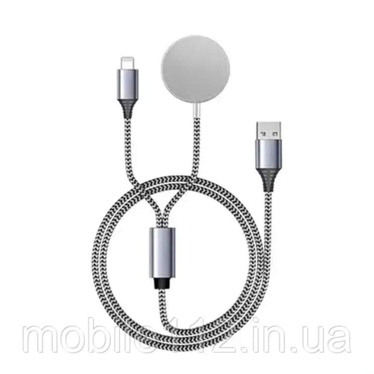 GENERICO - Cable 2 en 1 Lighting y Apple Watch PD-W13