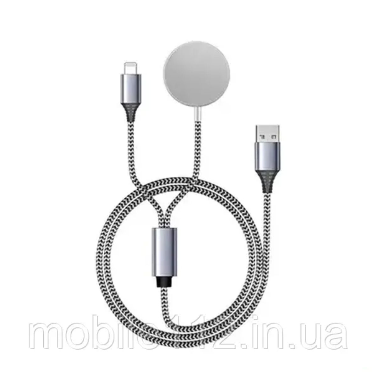 GENERICO - Cable 2 en 1 Lighting y Apple Watch PD-W13