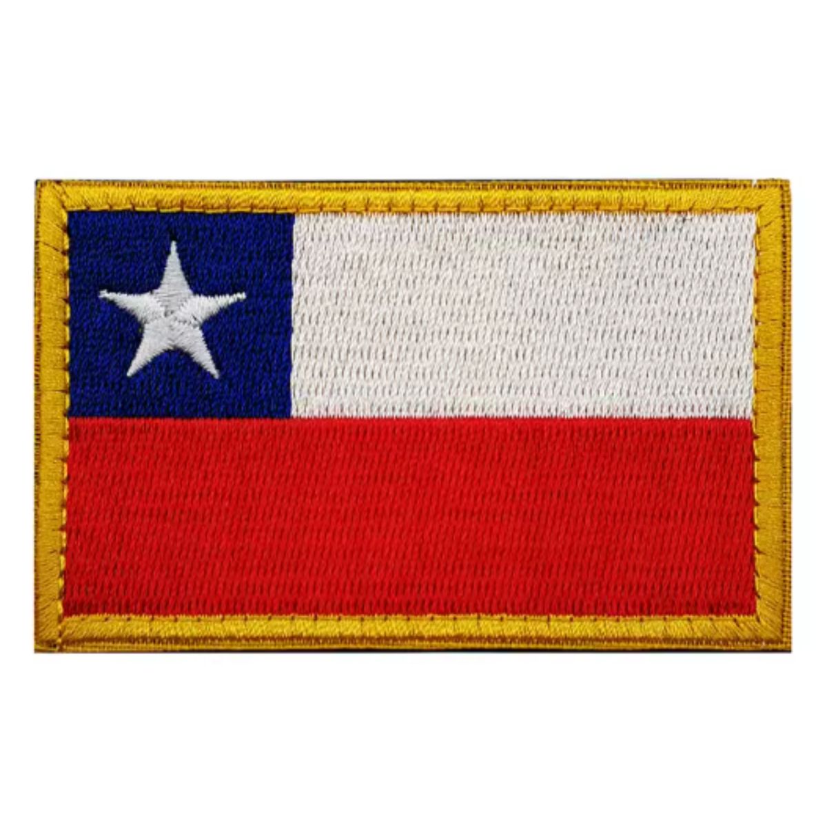 EKOL TACTICA MILITAR - Parche Uniforme Táctico Bandera De Chile