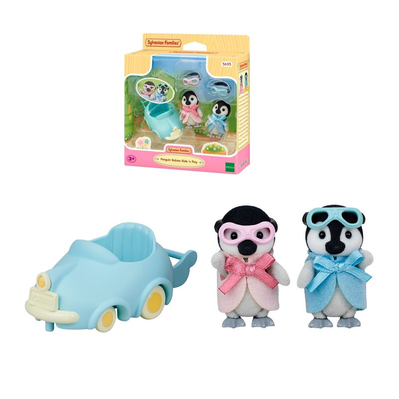 SYLVANIAN FAMILIES - BEBES PINGÜINO RIDE N PLAY SYLVANIAN FAMILIES