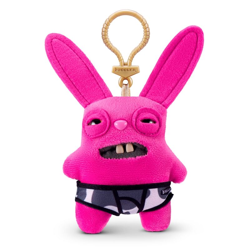 ANSALDO - PELUCHE LLAVERO FUGGLERS DE 13 CMS DE ZURU - ROSA