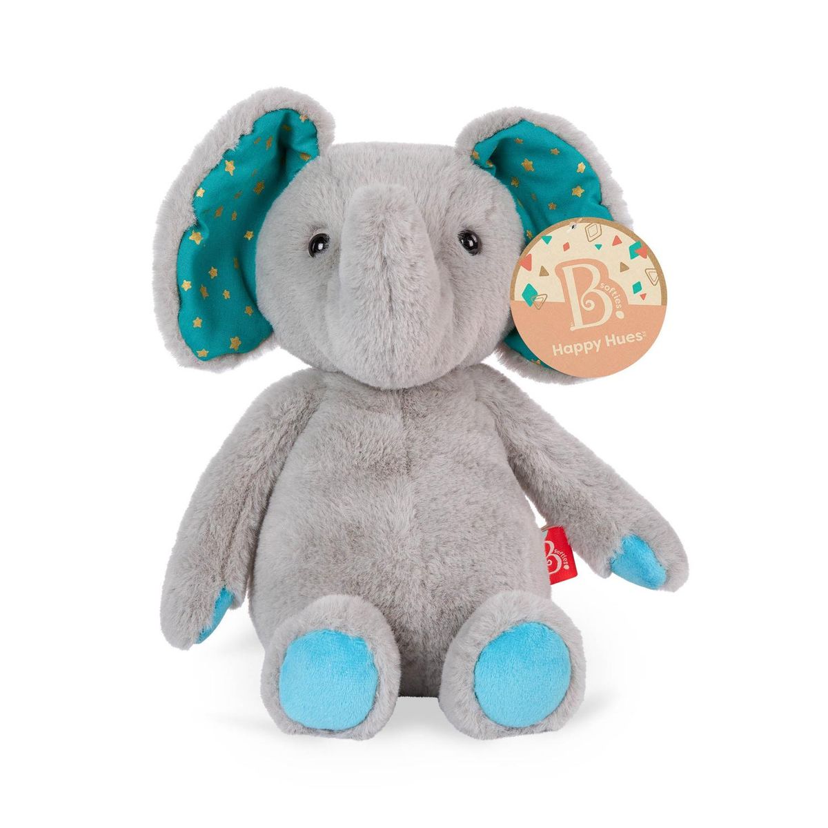 BATTAT - Peluche Elefante Gris - B. Toys