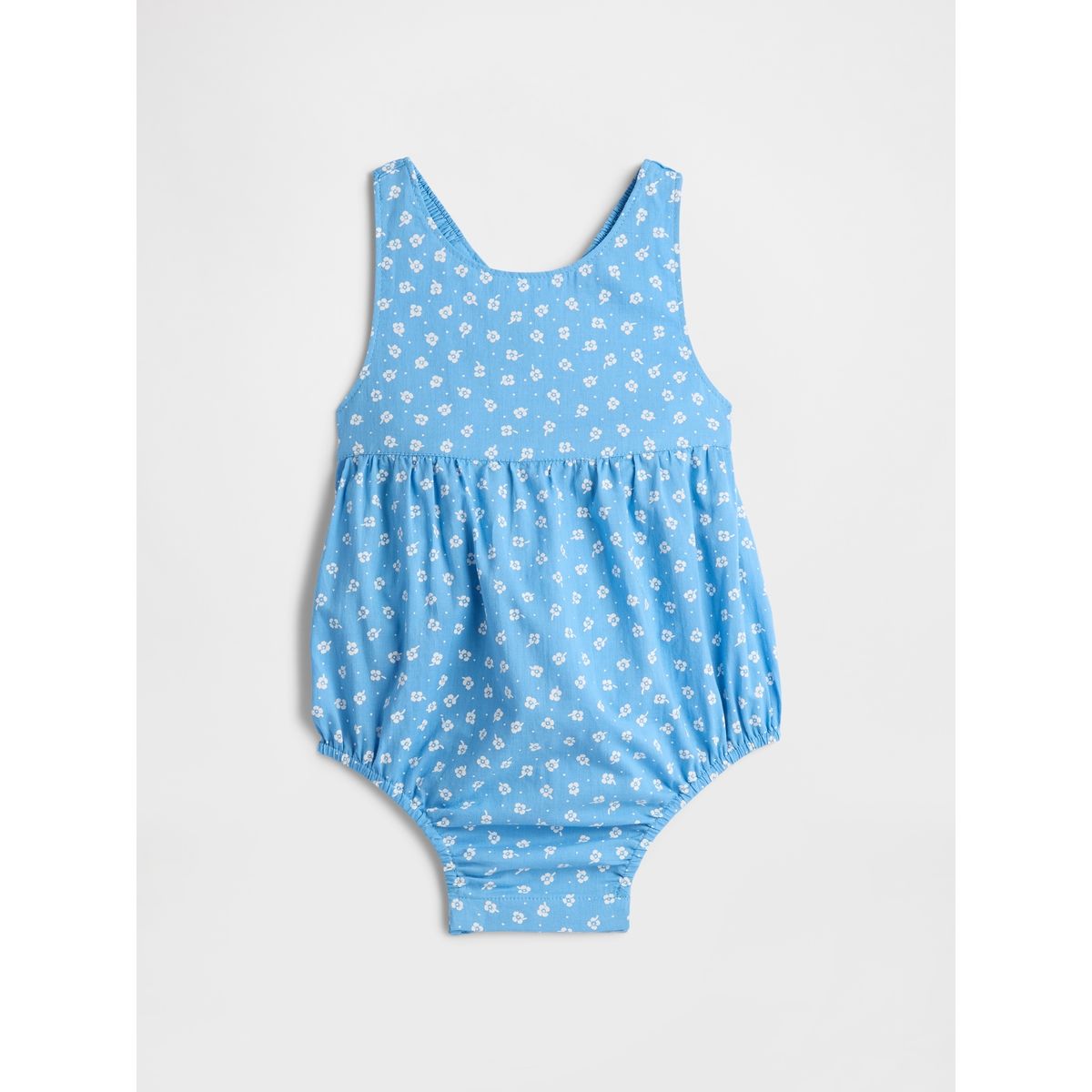 GAP - Enterito Bebe Niña Woven Azul Gap