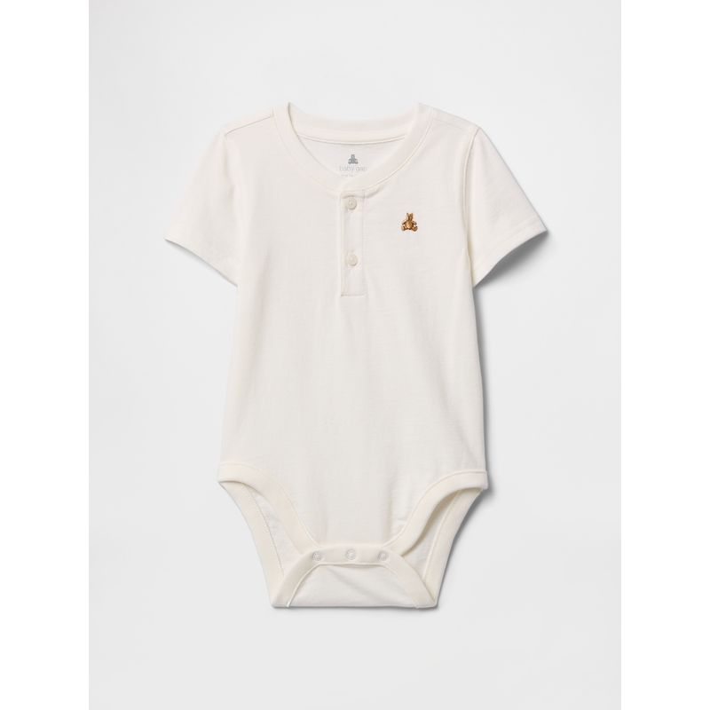 GAP - Pilucho Bebe Niño Henley Brannan Blanco Gap