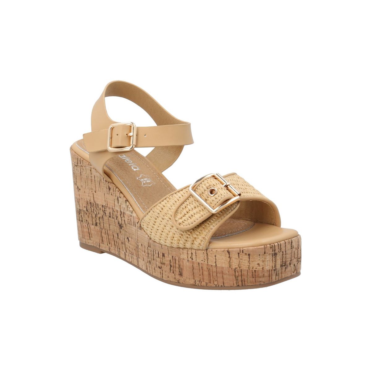 AZALEIA - Sandalia Mujer Carlotta Natural AZALEIA