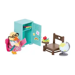 LIL WOODZEEZ - Set accesorios escuela -