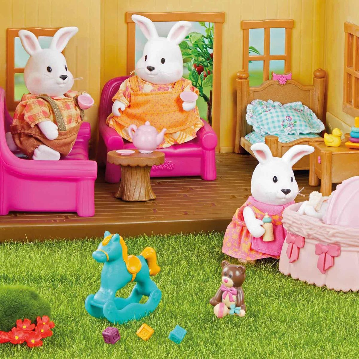 LIL WOODZEEZ - Familia conejos Hoppingood