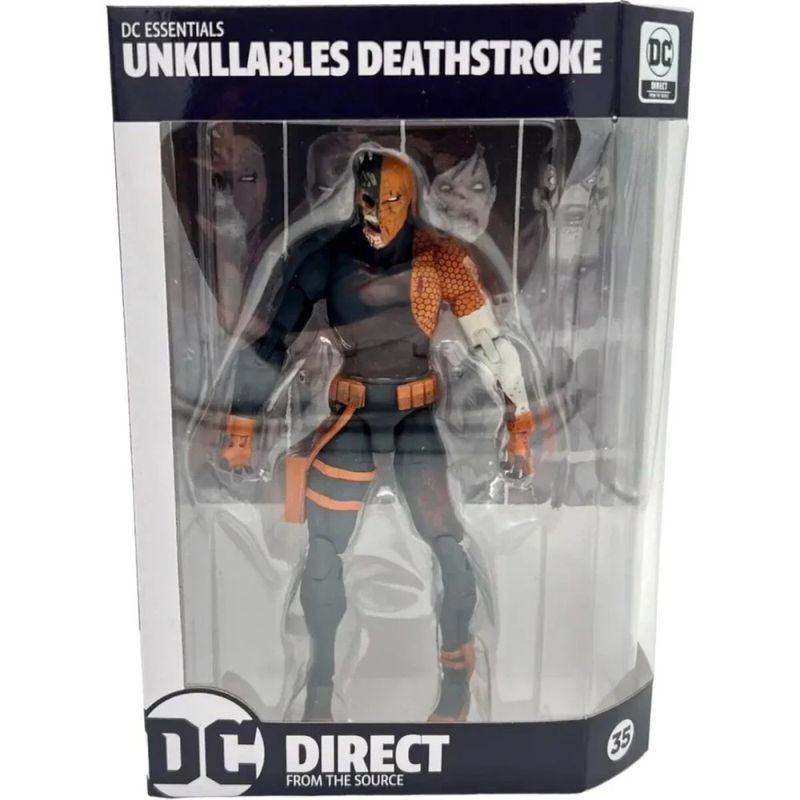 DC COMICS - Figura Unkillables Deathstroke Dceased - Dc Direct