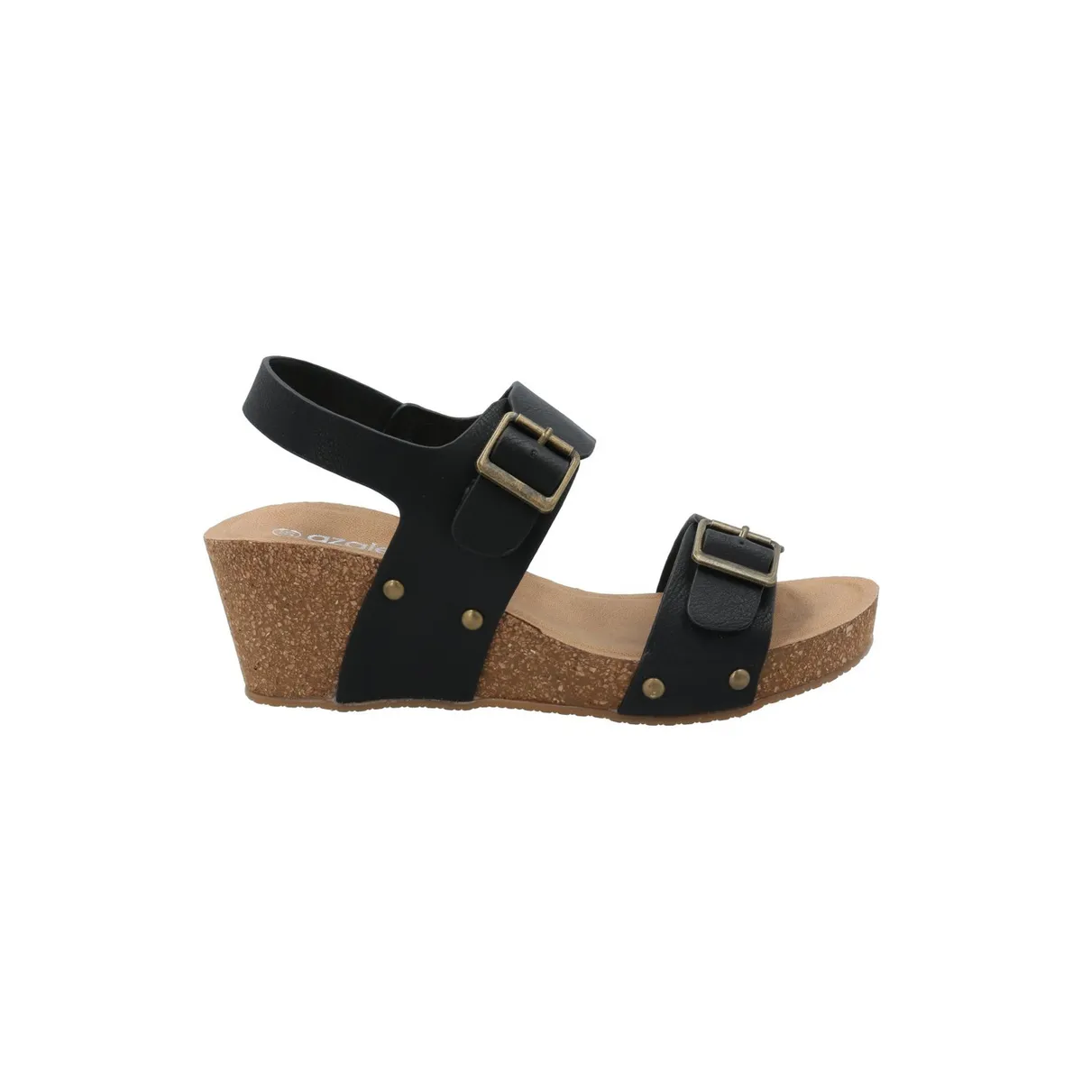 AZALEIA - Sandalia Mujer Marena Negro AZALEIA