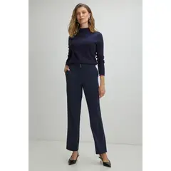 MA GRIFFE - Pantalon Mujer Azul Magriffe