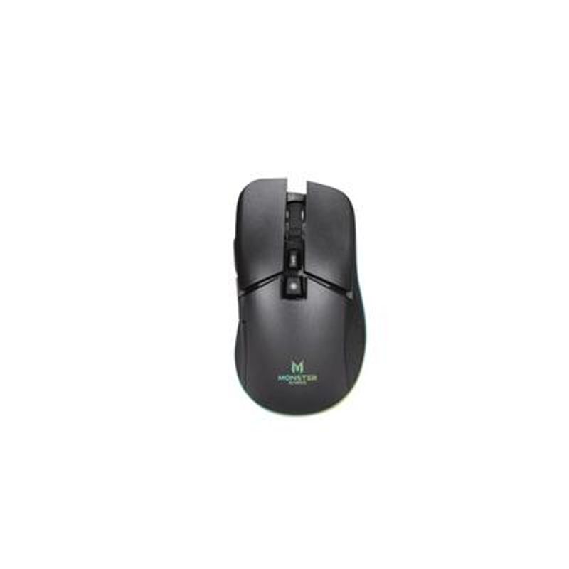 MONSTER GAMES - Mouse Gamer Storm Monster Games 6 Botones 800 DPI - Negro