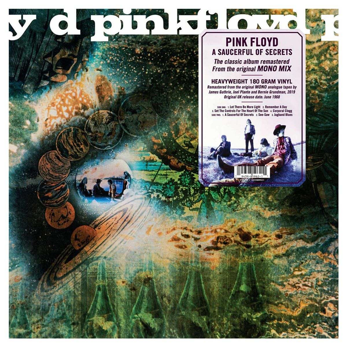 COLUMBIA RECORDS - Pink Floyd - Saucerful Of Secrets. Vinilo 180 grs Mono