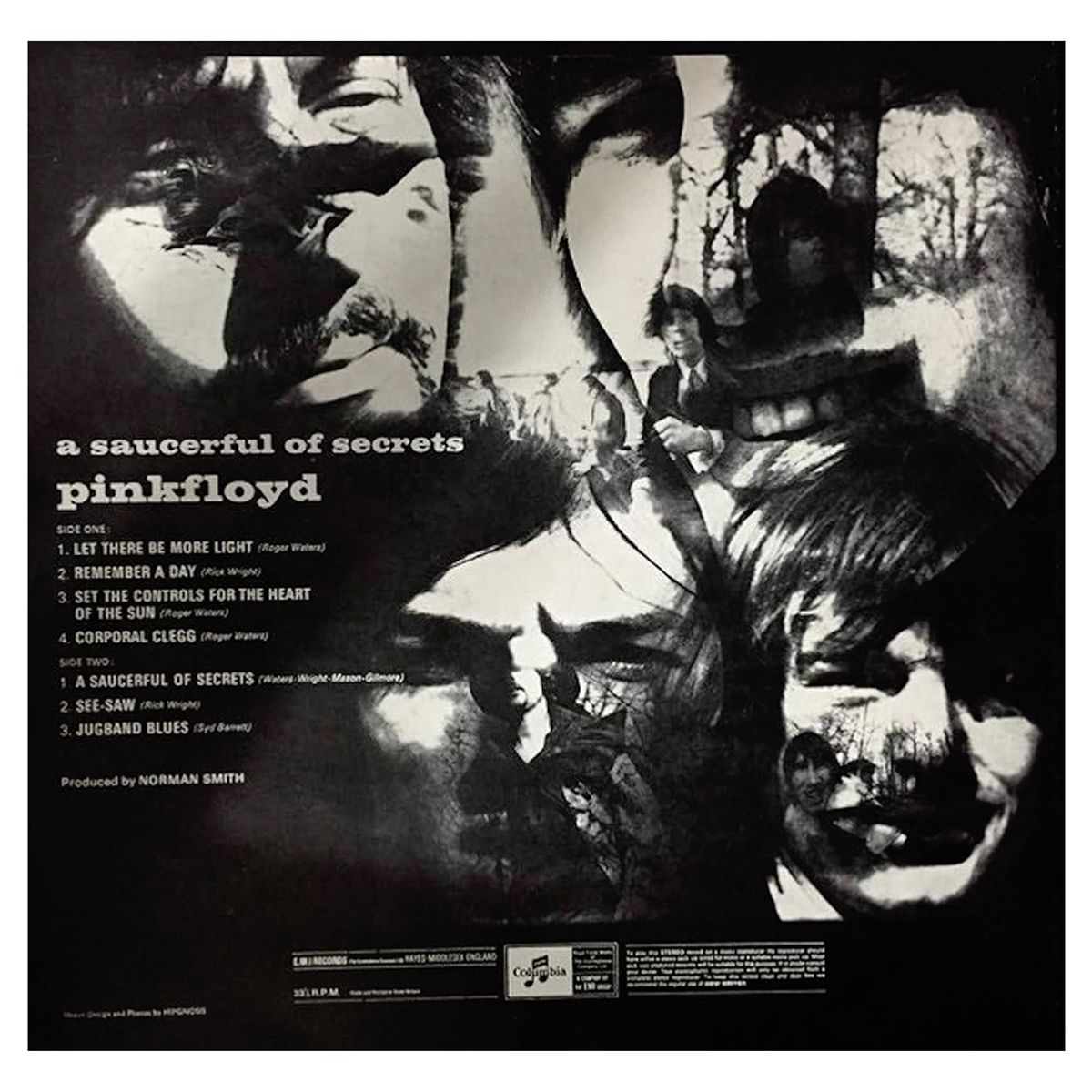 COLUMBIA RECORDS - Pink Floyd - Saucerful Of Secrets. Vinilo 180 grs Mono