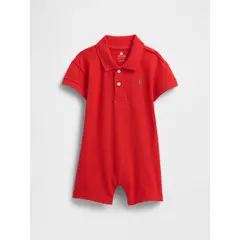 GAP - Enterito Bebe Niño Polo Rojo