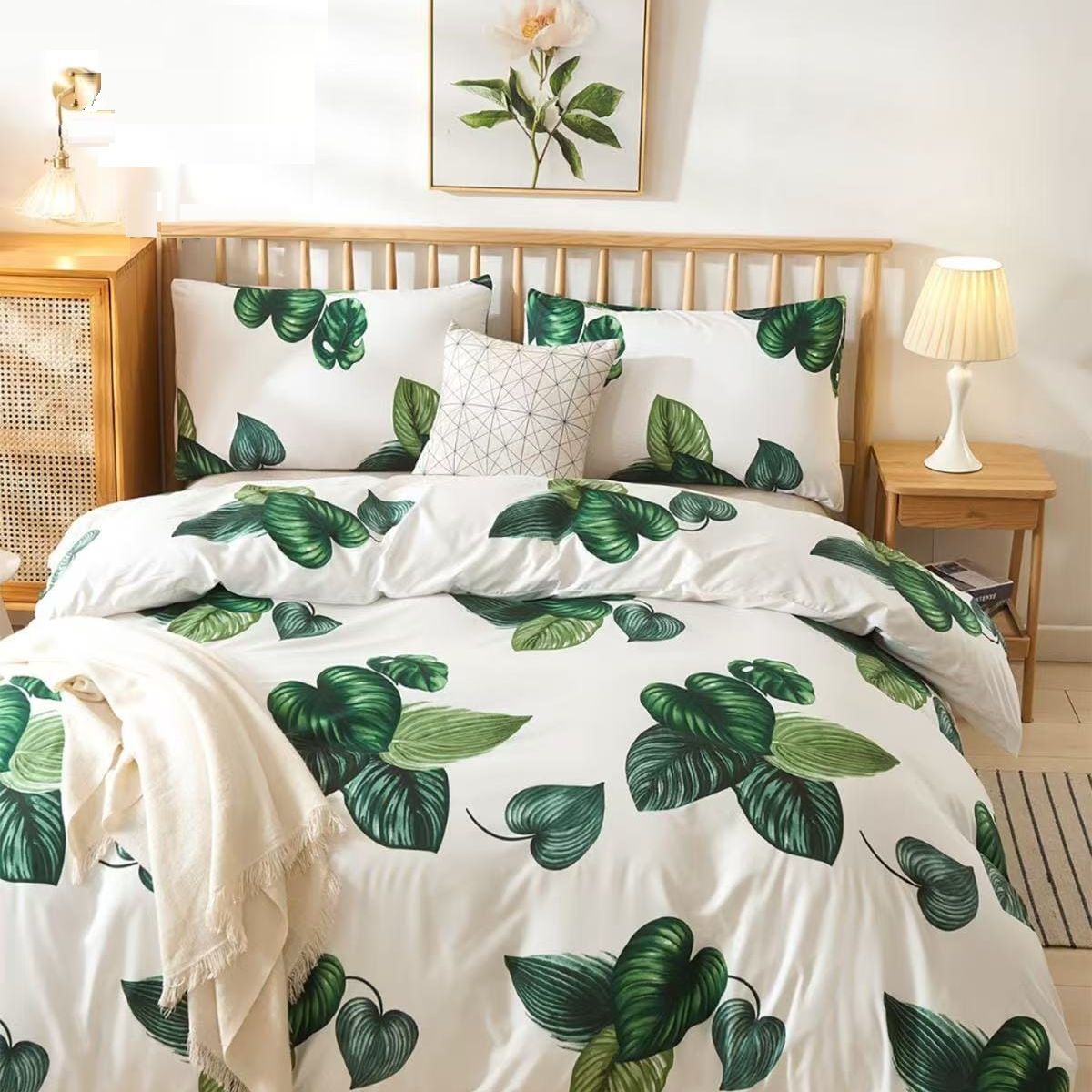 GENERICO - SABANA 2 PLAZA TF DISEÑO ONDAS DUO COLOR ELEGANTES SET DE 4 PIEZA