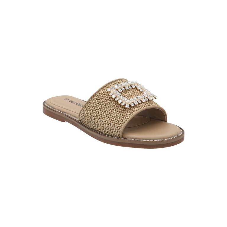 Sandalia Mujer Yan Camel