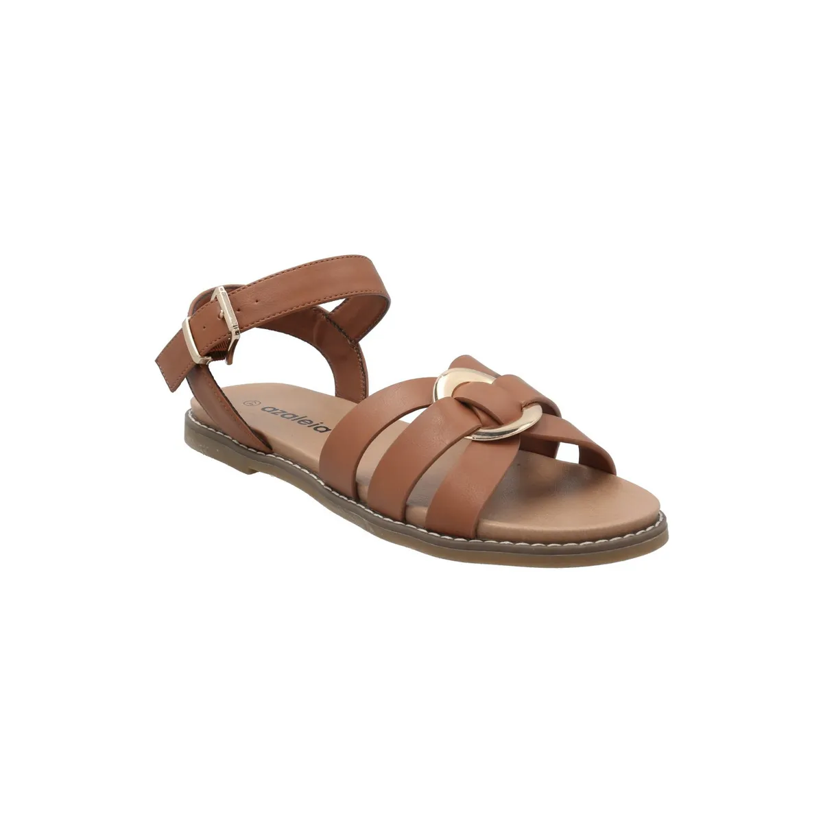 AZALEIA - Sandalia Mujer Yona Cognac AZALEIA