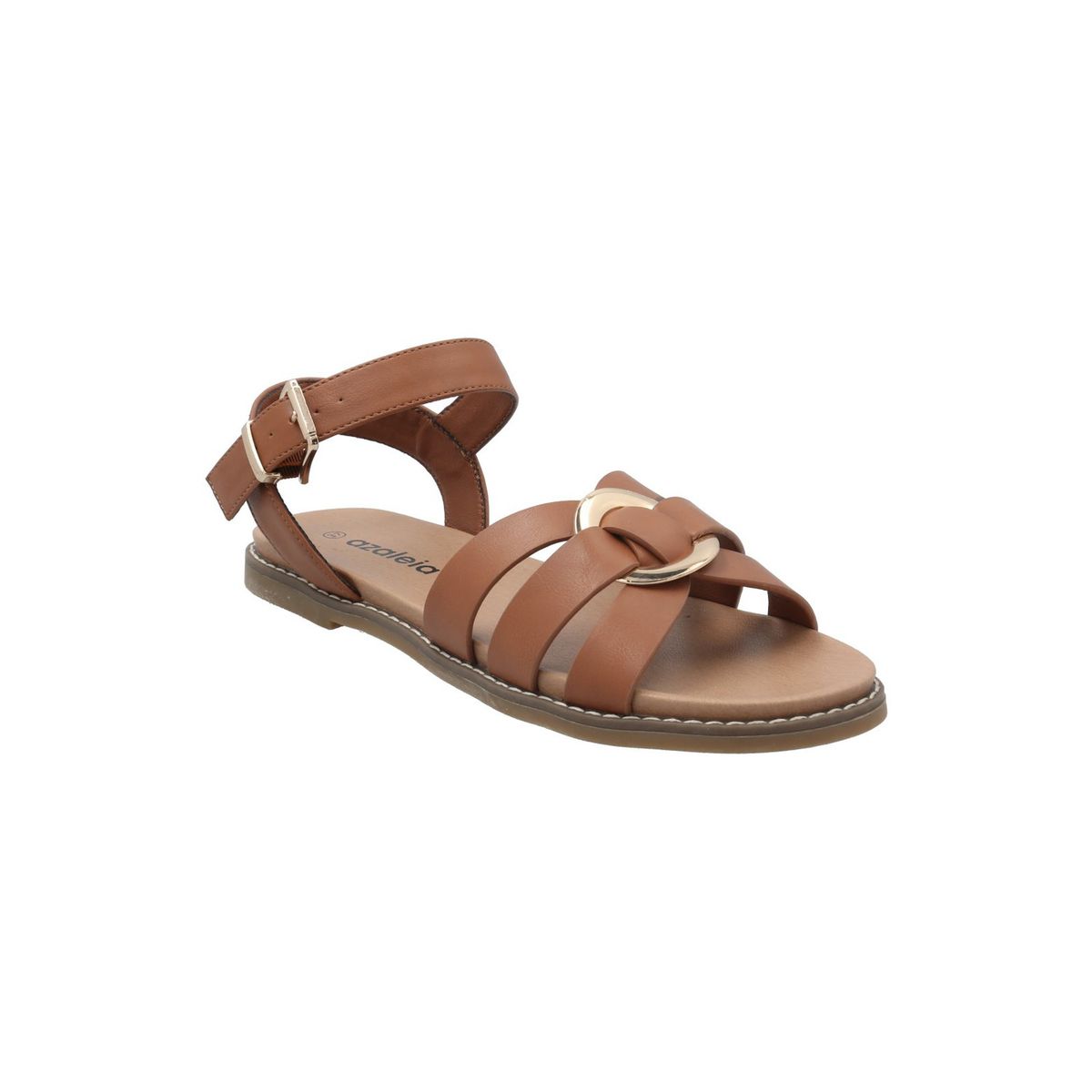 AZALEIA - Sandalia Mujer Yona Cognac AZALEIA