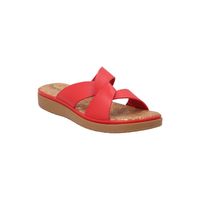 Sandalia Mujer Orquidea Rojo