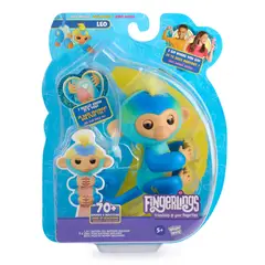 BOING TOYS - Fingerlings Mono Bebe Interactivo Azul