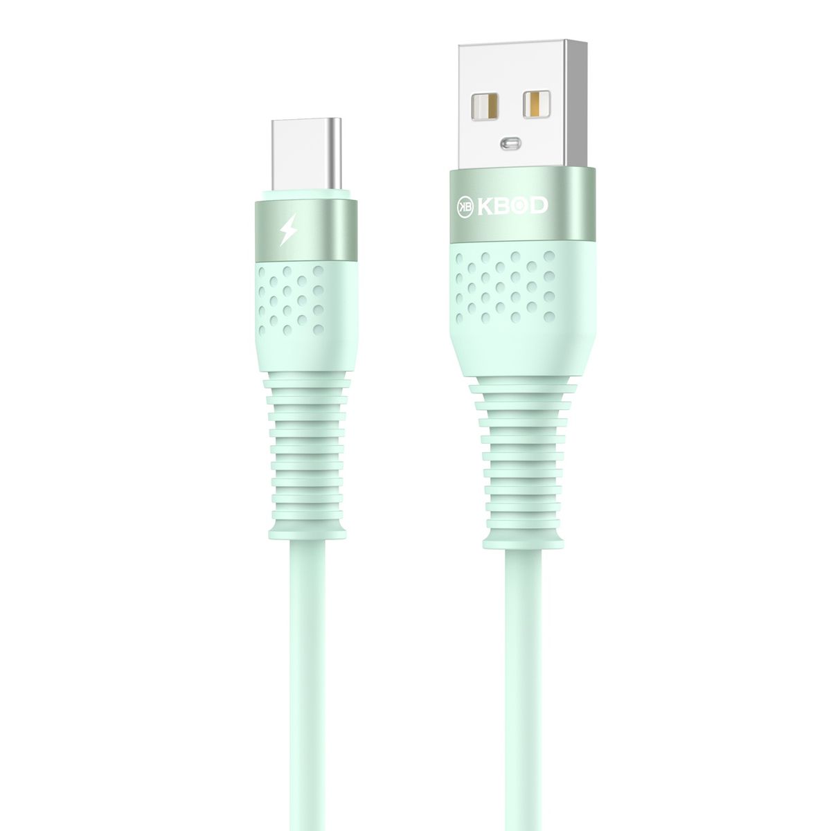 KBOD - Cable Para Carga y Datos Usb Tipo C Kbod Cbo64 2 Metros 10W Verde