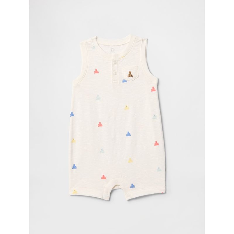 GAP - Enterito Bebe Niño Knit Bear Multicolor Gap