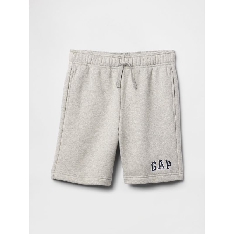 GAP - Short Niño Logo Pull-On Gris Gap