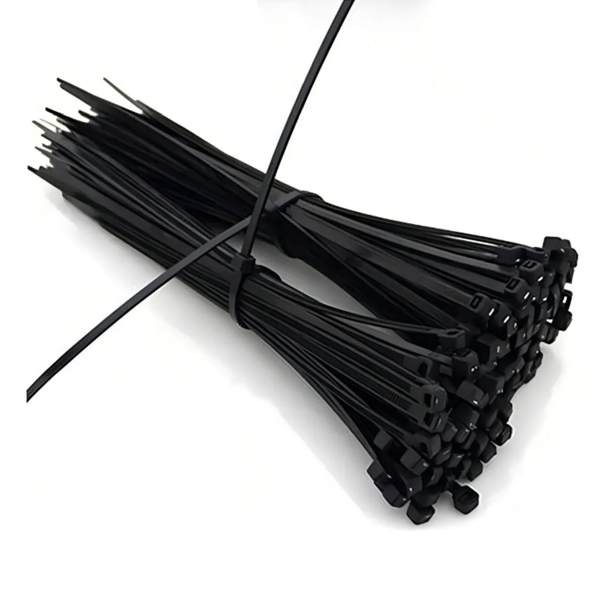 DALI - Bolsa Amarras Plásticas Negra Tactix 350mm 408031 100pzas Color Negro