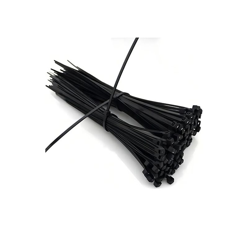 DALI - Bolsa Amarras Plásticas Negra Tactix 350mm 408031 100pzas Color Negro