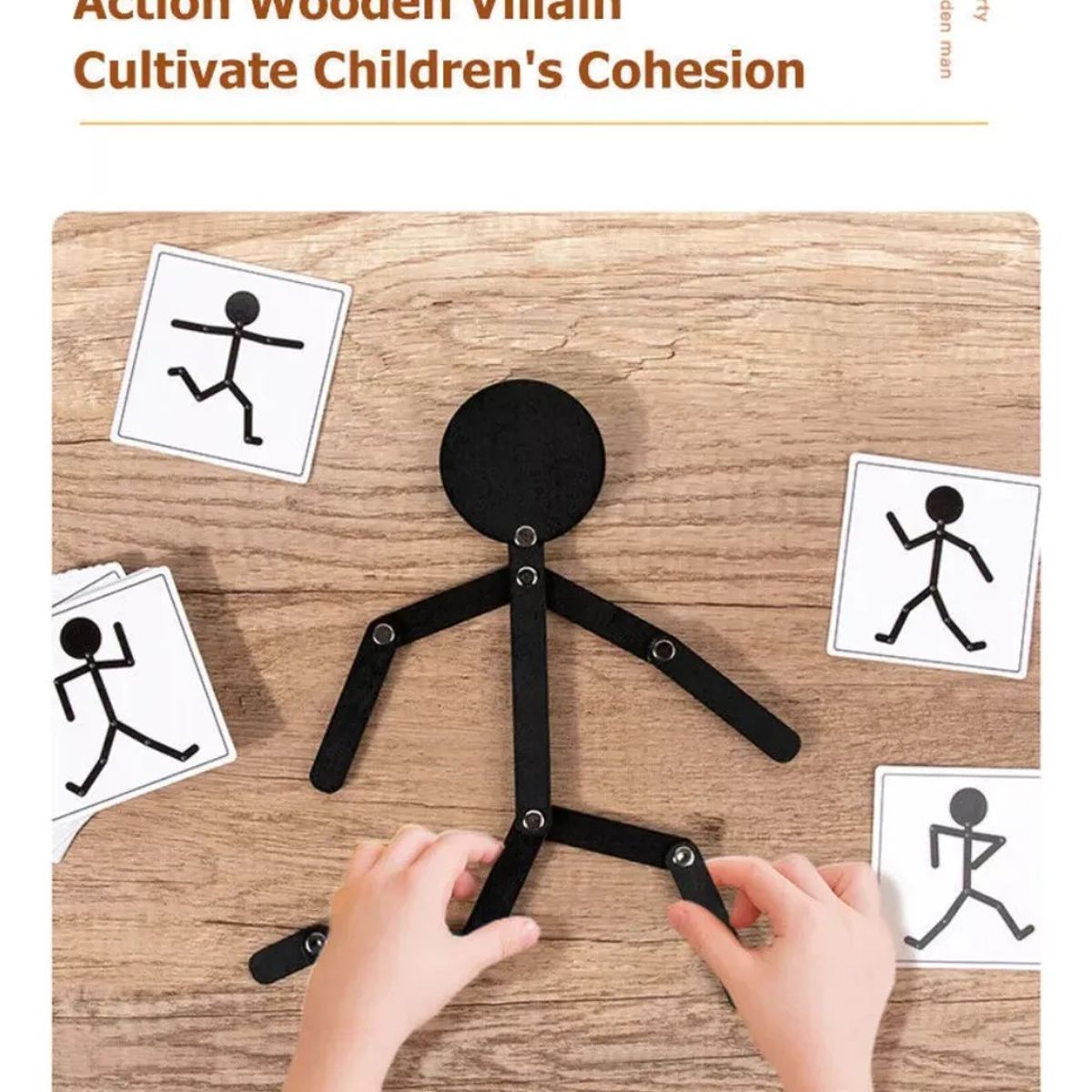 GENERICO - Rompecabezas De Habilidades Motoras Postura Figuras