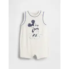 GAP - Enterito Bebe Niño Mickey Blanco