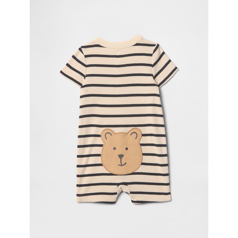 GAP - Enterito Bebe Niño Bear Butt Shorty Negro Gap