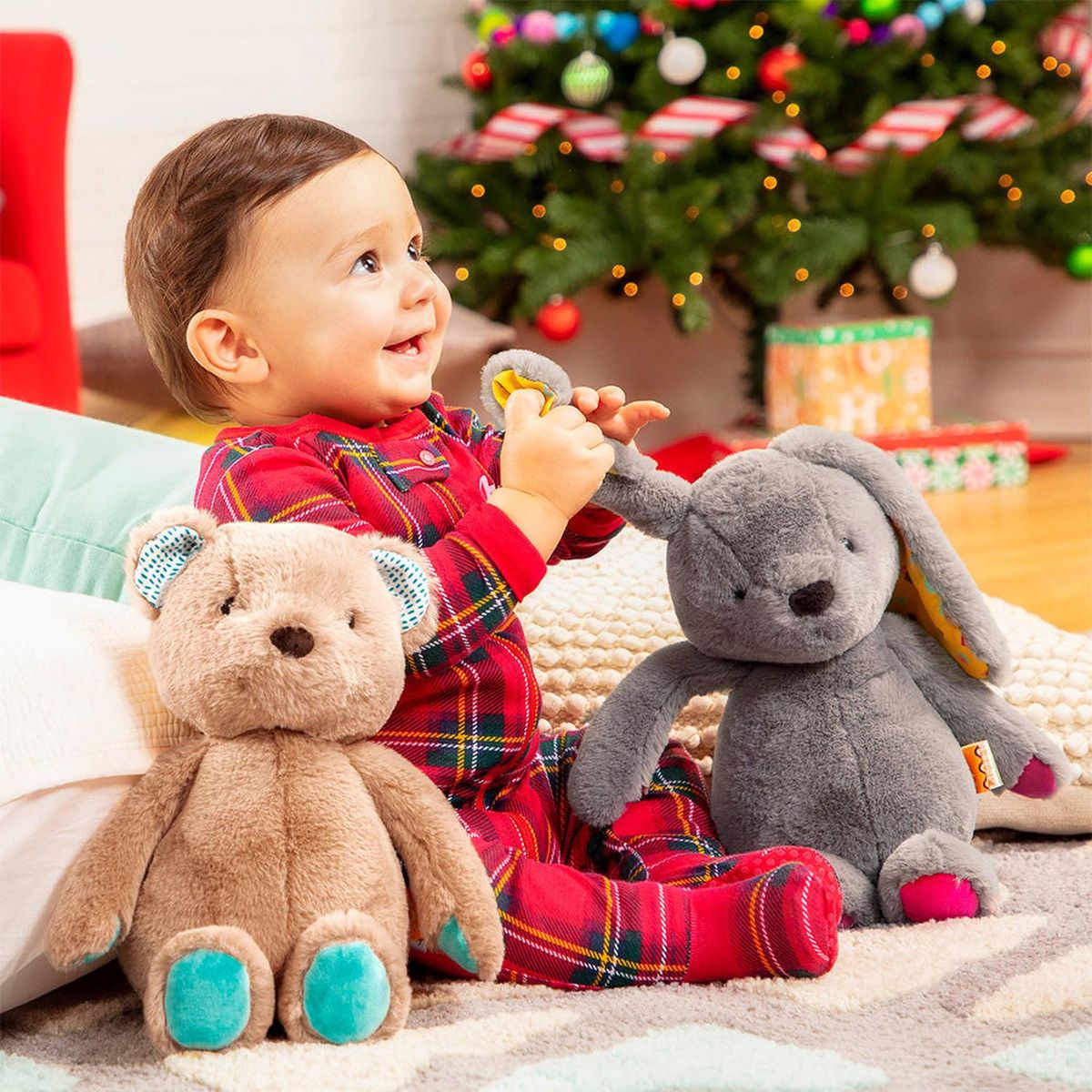 BATTAT - Peluche oso - Cara Mellow