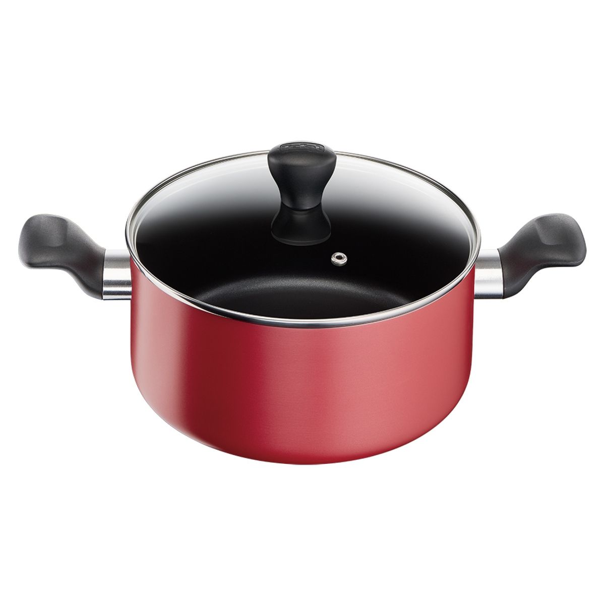 TEFAL - Tefal Batería De Cocina Antiadherente Super Cook Red 9 Piezas