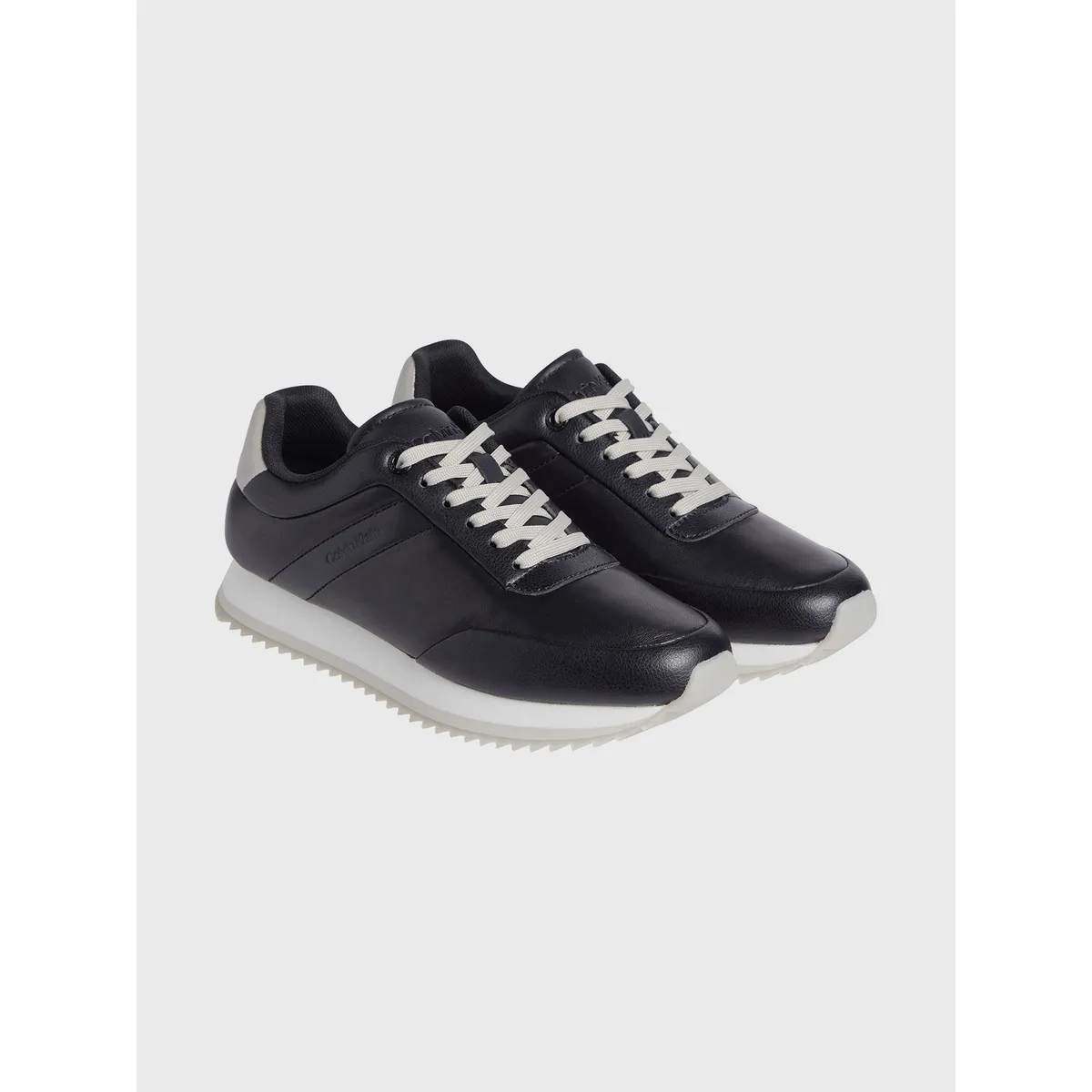 CALVIN KLEIN - Zapatillas Runner Lace Up Negro Calvin Klein