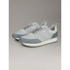 CALVIN KLEIN - Zapatillas Low Top Lace Up Mix Gris