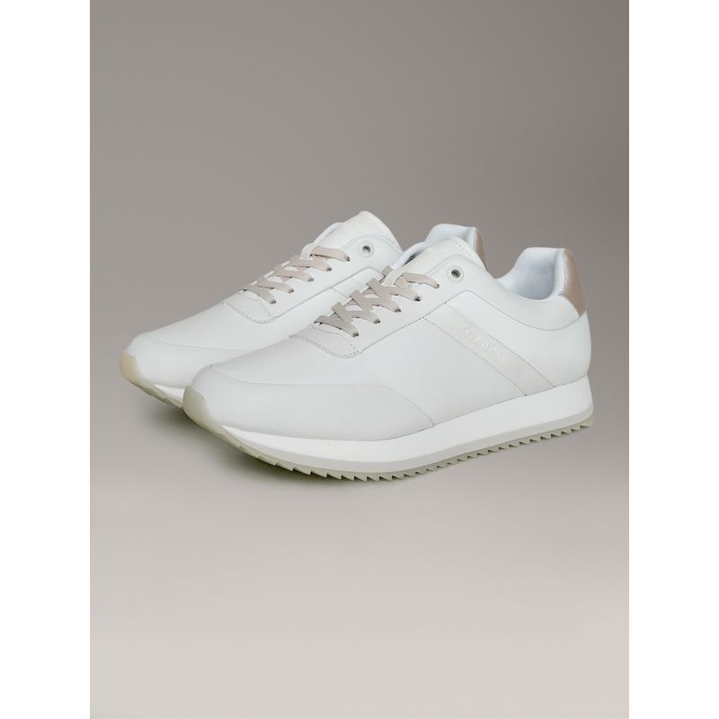 CALVIN KLEIN - Zapatillas Runner Lace Up Blanco Calvin Klein