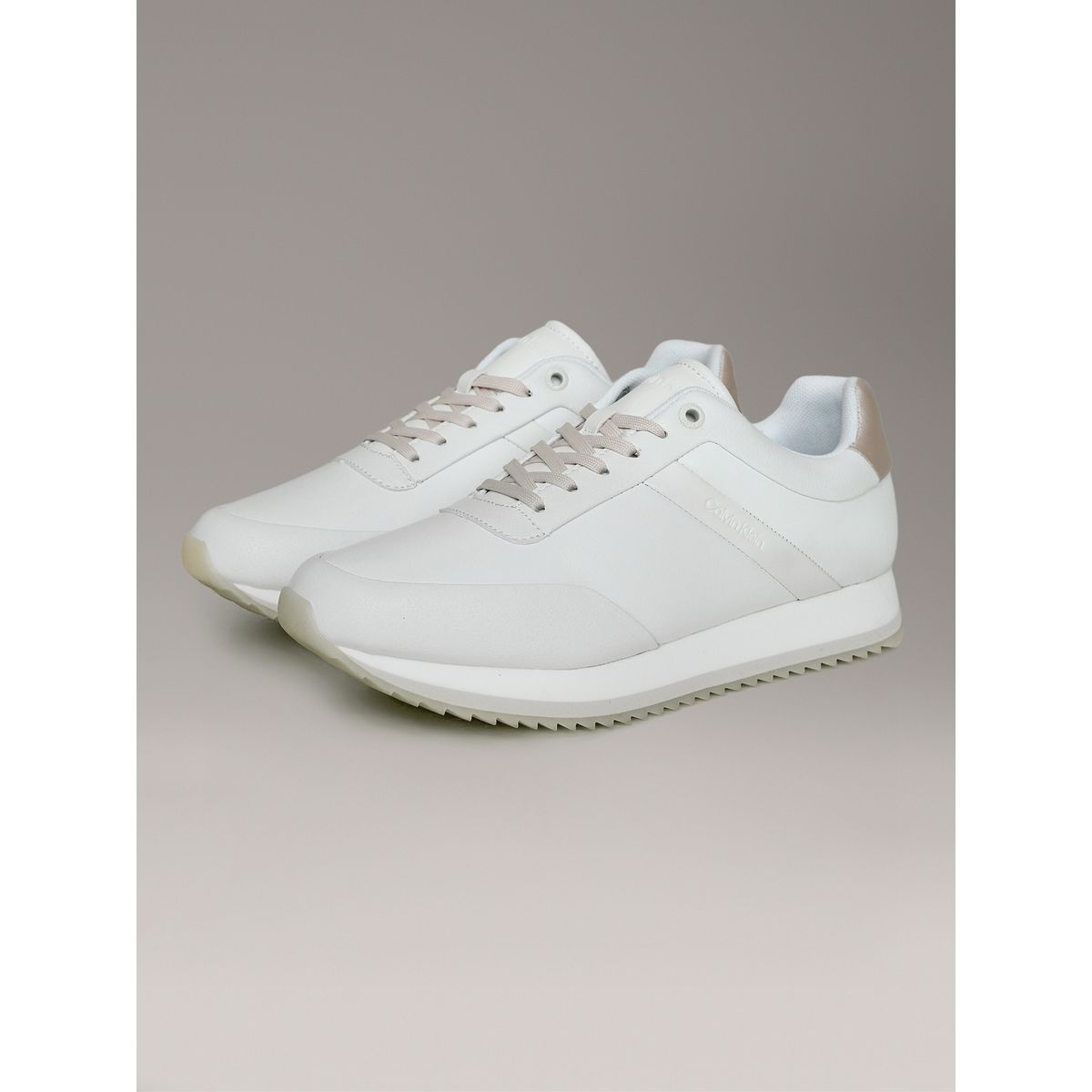 CALVIN KLEIN - Zapatillas Runner Lace Up Blanco Calvin Klein