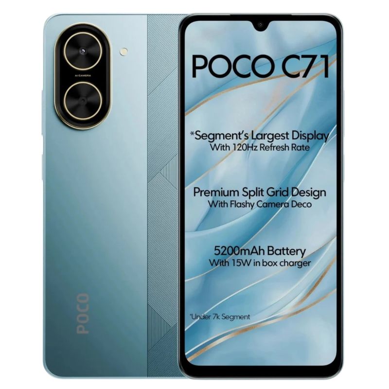 XIAOMI - Xiaomi Poco C71 4G 128gb Azul 4gb Ram