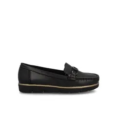 BATA - Mocasin Mujer Flipi Negro