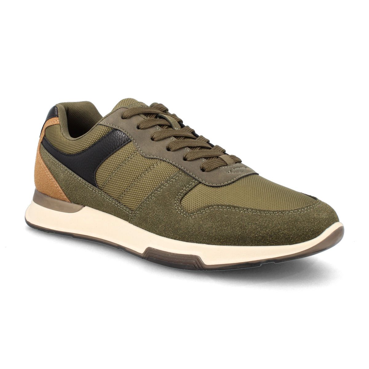 BATA - Zapatilla Hombre Bata Roldan Verde Oliva