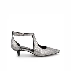 BATA - Zapato Mujer Peony Plateado