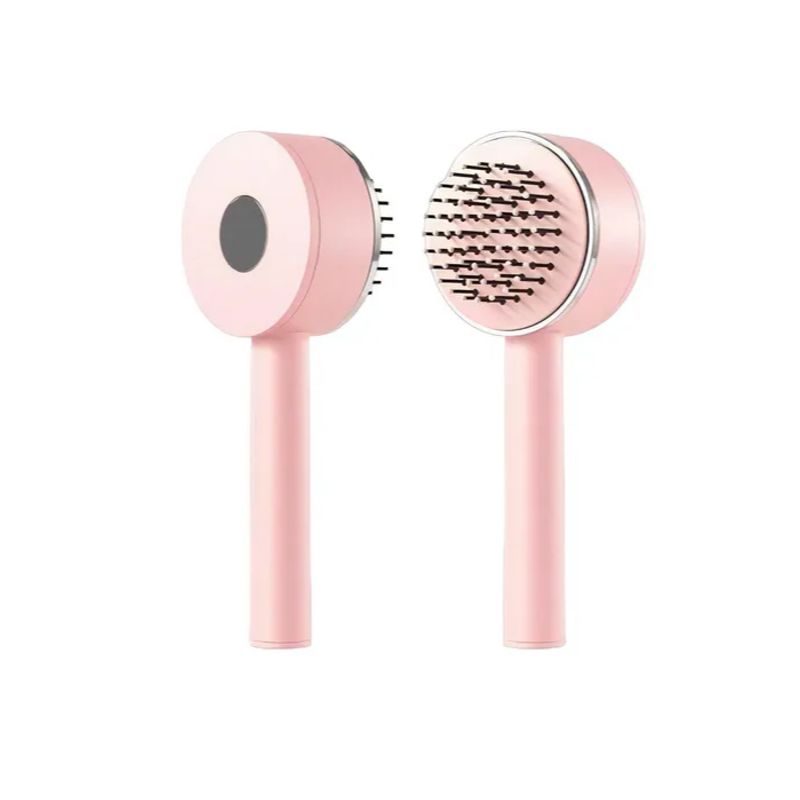 GENERICO - Cepillo Peine Masajeador C Cojín Daire 3d Cepillo De Pelo Color Rosa