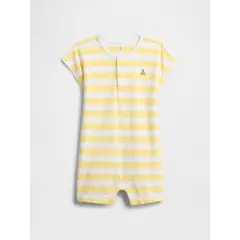 GAP - Enterito Bebe Niño Bear Butt Amarillo