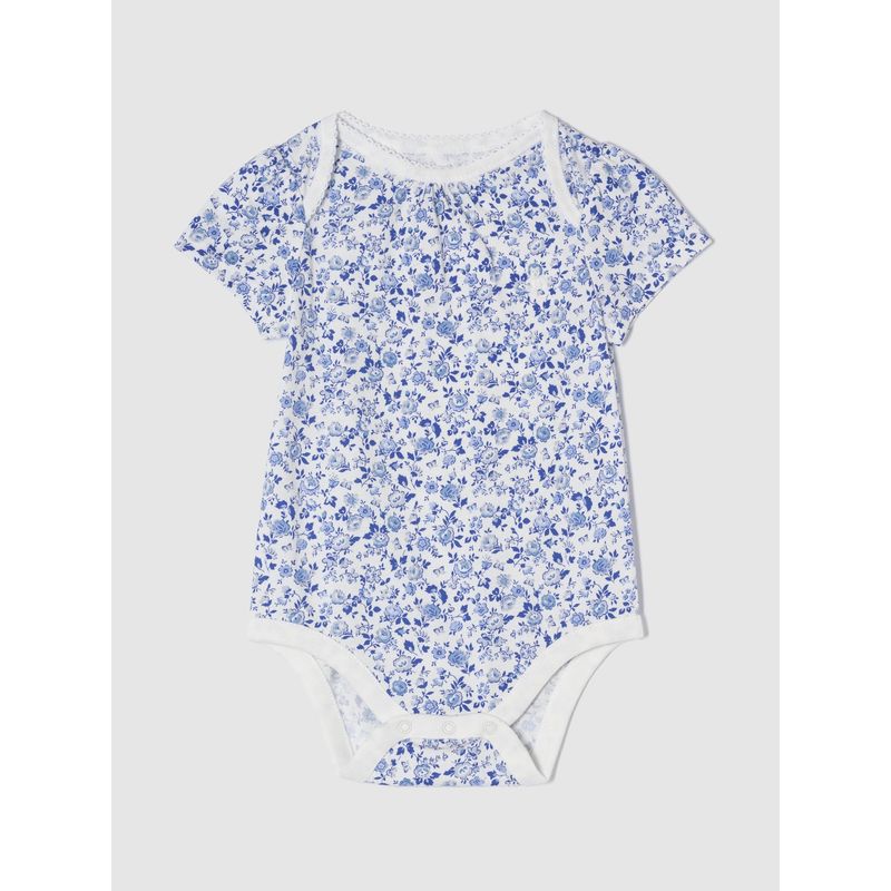 GAP - Pilucho Bebe Niña Print Floral Azul Gap